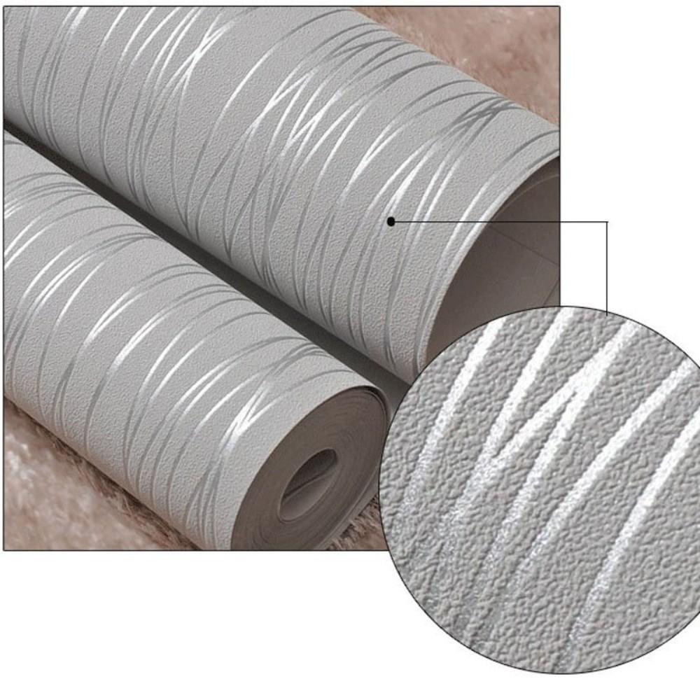 Modern Minimalist Self-Adhesive Wallpaper, Light Non-Woven Material, Moisture-Proof, Suitable for Living Room and Bedroom Decor