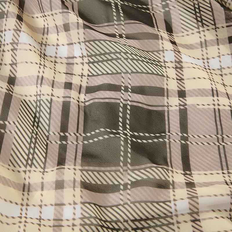 Women's Plaid Print Bow Decor Cami Top, Casual Elegant Sleeveless Spaghetti Strap Top for Summer, Ladies Clothes for Daily Wear