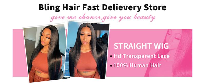 Bling Hair Full Brazilian 13x6 Hd Lace Frontal Real Hair Wig For Women 30 Inch Bone Straight Cheap Wigs On Sale Clearance
