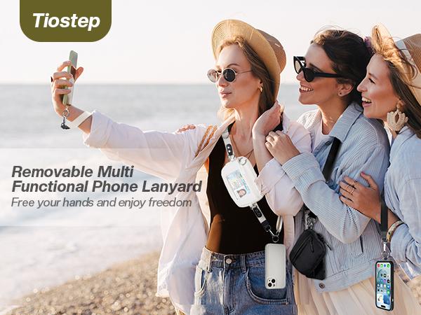 Clip and Go Strap Bag for Phone M/Large Lanyard Crossbody Adjustable and Detachable RFID Wristlet Wallet Valentine's Day gift Clip and Go Strap Bag for Phone M/Large Lanyard Crossbody Adjustable and Detachable RFID Wristlet Wallet Valentine's Day gift