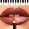 Long Lasting Matte Lip Liner Set, Lip Definer, Tinted Lip Liner, Lipstick Liner, Easy Coloring, Suitable for All Occasions Lip Makeup, Girls and Women Makeup Accessories, Lip Stain, Lip Liner Pencil, Lightweight Lipliner, Cosmetic