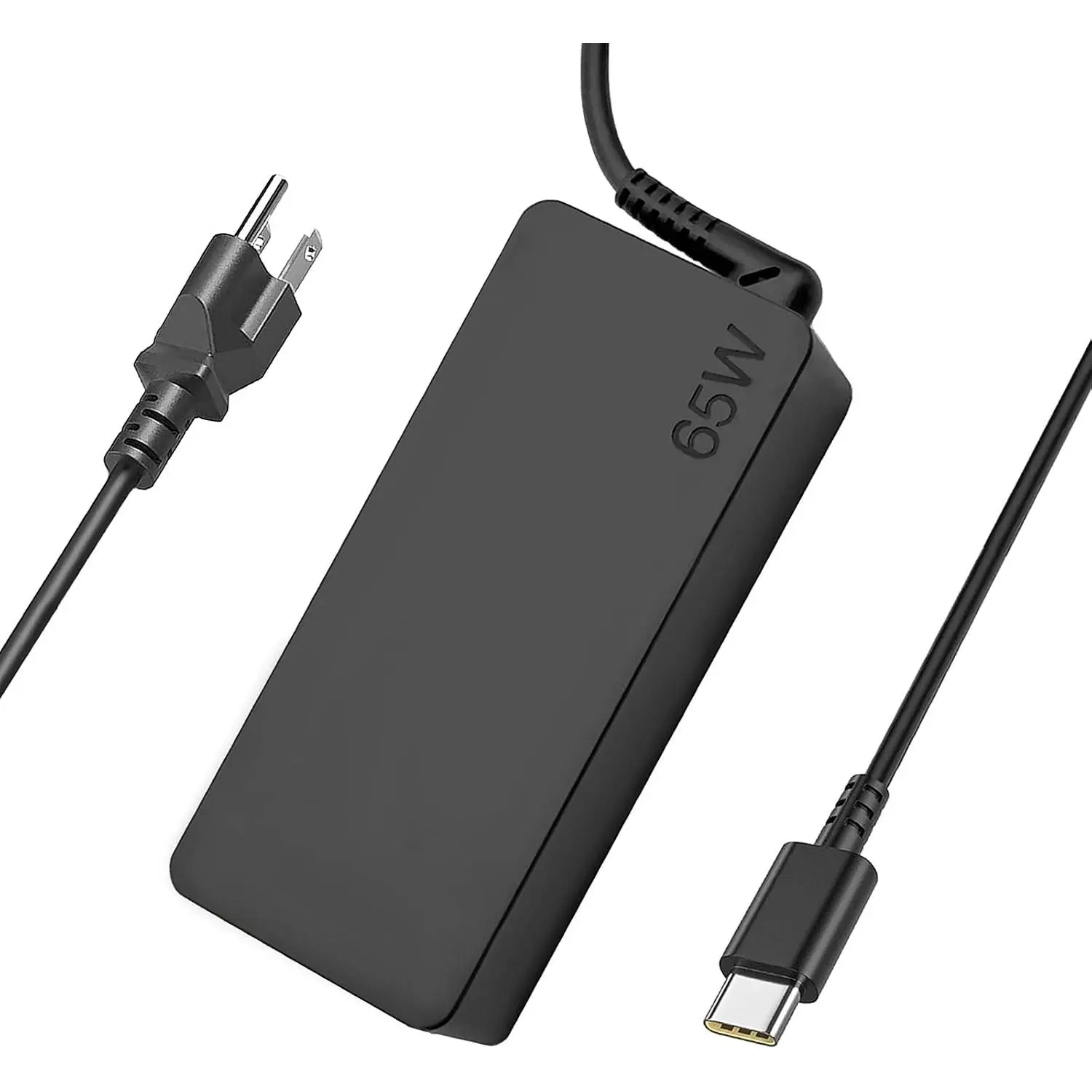 65W USB C Laptop Charger Compatible with  Thinkpad X1 X13 T14 T15 T480s T580s T490/Yoga/Thinkbook/Chromebook/IdeaPad Series, for  Laptop Charger