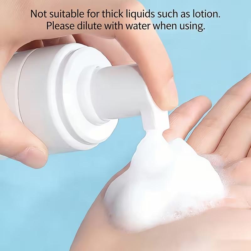 Refillable Cosmetic Foam Bottles 30ml to 100ml Options Sleek Bottle for Labeling Perfect for Travel and Home Use