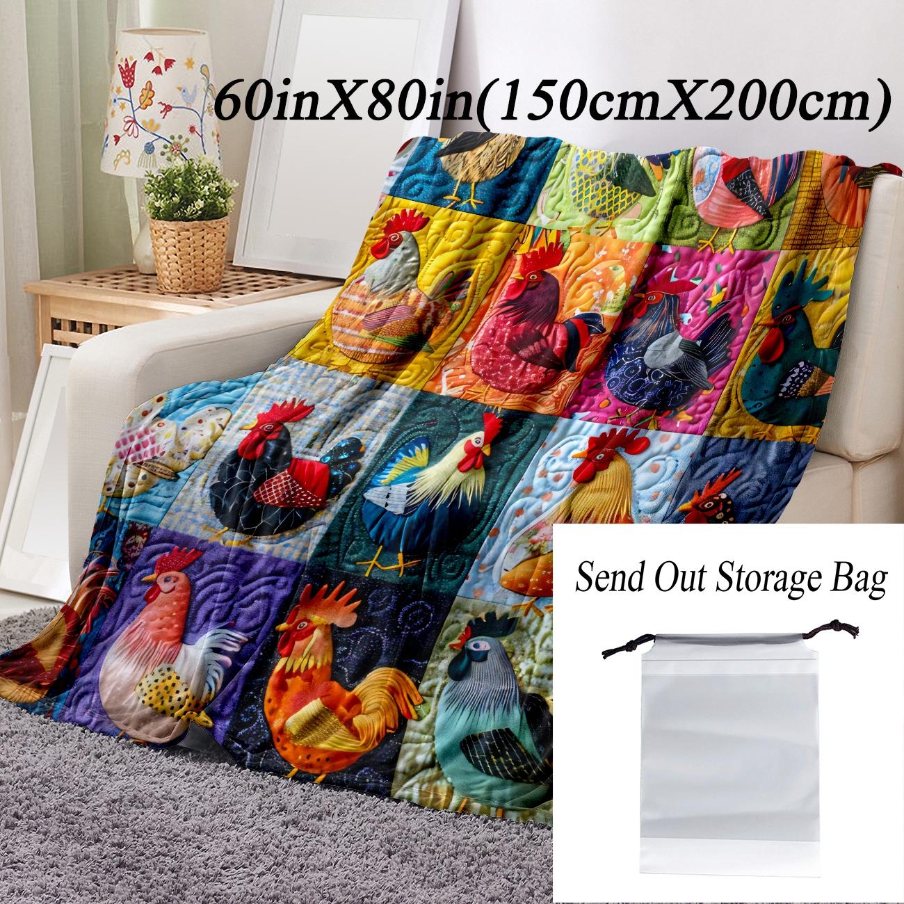 Soft Flannel Blanket, Soft Comfy Blanket, Cozy Throw for Office & Home Use, Perfect Gift for Travel & Picnic, Durable & Comfortable Design