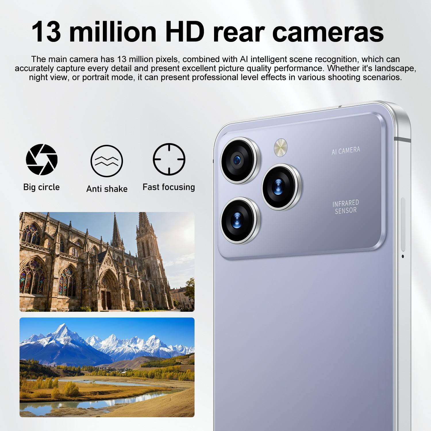 I25 Ultra 7.2 Inch Large Screen, Octa-Core 4g Smooth Performance, 4GB RAM 32GB Storage, 4300mah Long Battery Life, Dual Camera Android 12.0