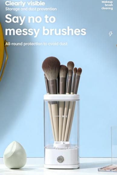 Automatic Electric Makeup Brush Cleaner, Multifunctional Beauty Tool, Ideal for Daily Use, Essential Gadget for Perfect Application