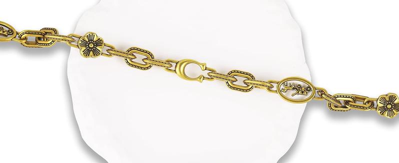 Chain Charm for Handbag, Purse Wallet &Pants Chain Jean Chains, Vintage Bag Strap Chains Extender, Classic Chain