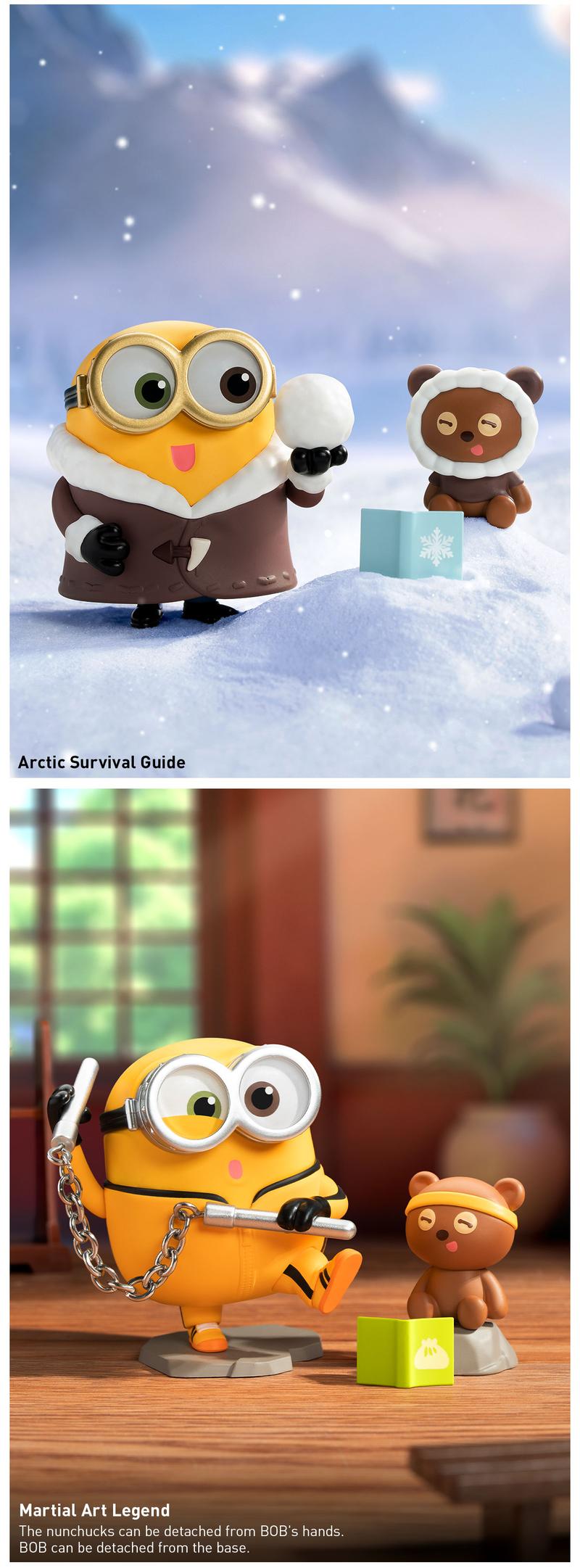 Minions Bedtime Stories by Bob and Tim Series Figures