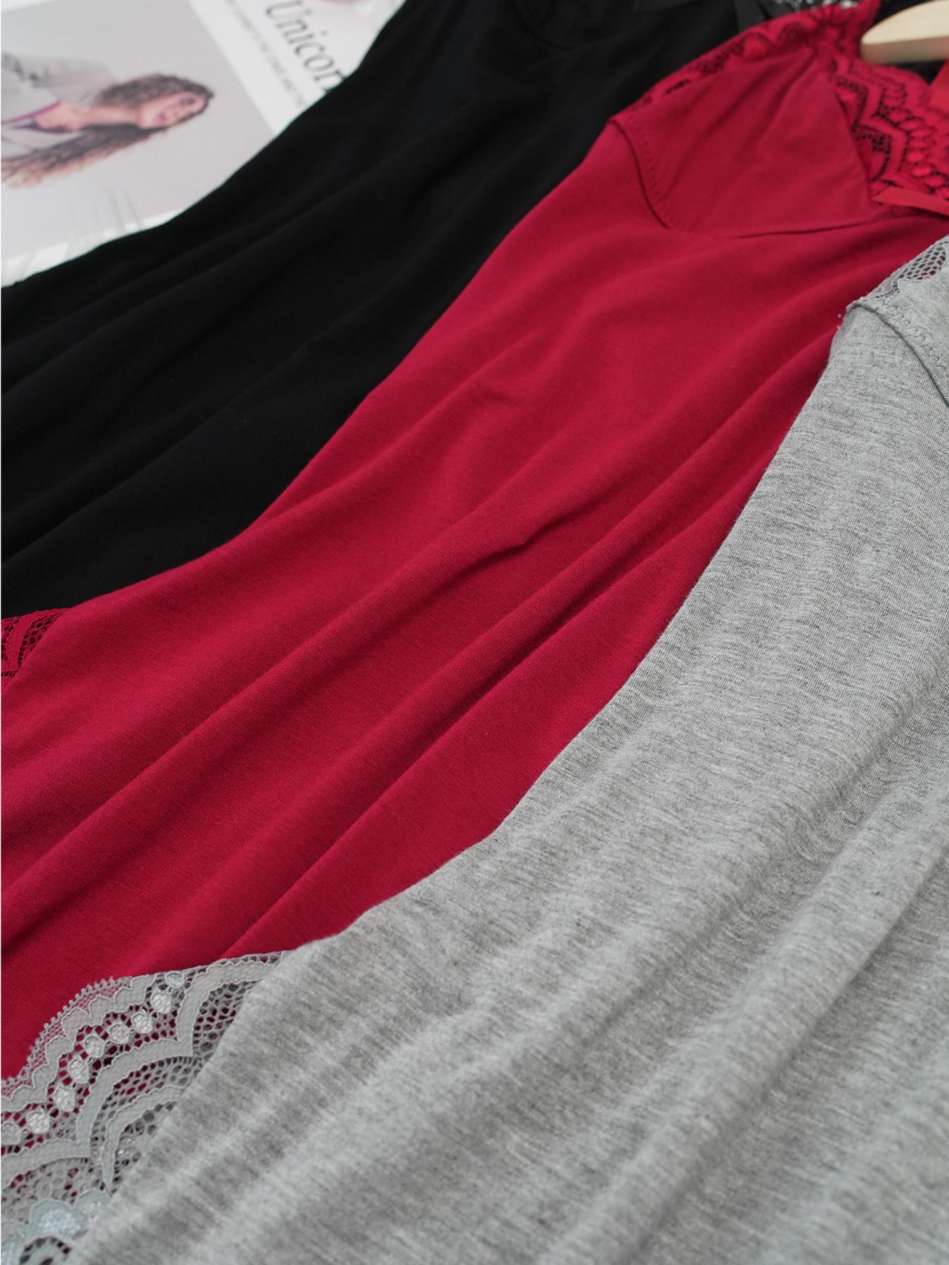 3 piece set  Lace Nightdress Wear,Womenswear Pyjamas Basic Minimalist Sleeveless pajama sets women cute pajama sets pajamas pj sets women Spaghetti Strap Nightgown Sleepwear Homewear Clothes Loungewear