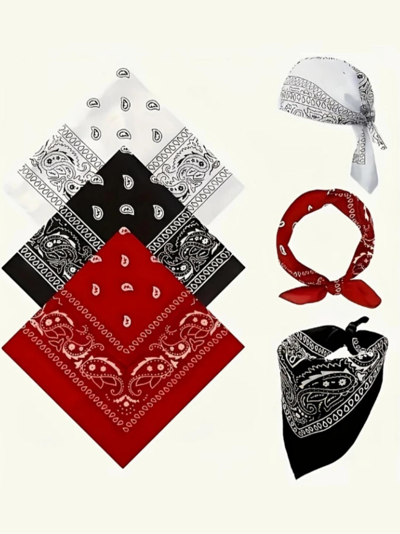 3-Piece Multifunctional Paisley Nut Flower Towel Set, Hip Hop Street Dance Outdoor Cycling Towels, Unisex