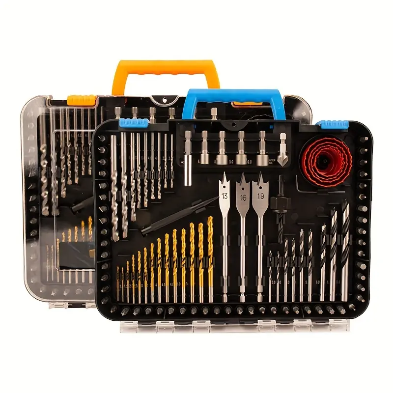 100pcs Set Multifunction Drill Bit Kit For Wood Metal And Concrete Power Tools Kit Electric Drill Hand Tools Powerful Repair Parts