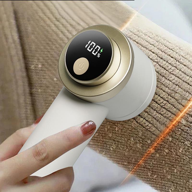 Electric Lint Remover with Brush, Portable Rechargeable Household Fabric Shaver, 3-Speed Sweater Shaver for Fast Lint Removal, Durable for Socks, Coats & Bedding Electric Lint Remover with Brush, Portable Rechargeable Household Fabric Shaver, 3-Speed Sweater Shaver for Fast Lint Removal, Durable for Socks, Coats & Bedding