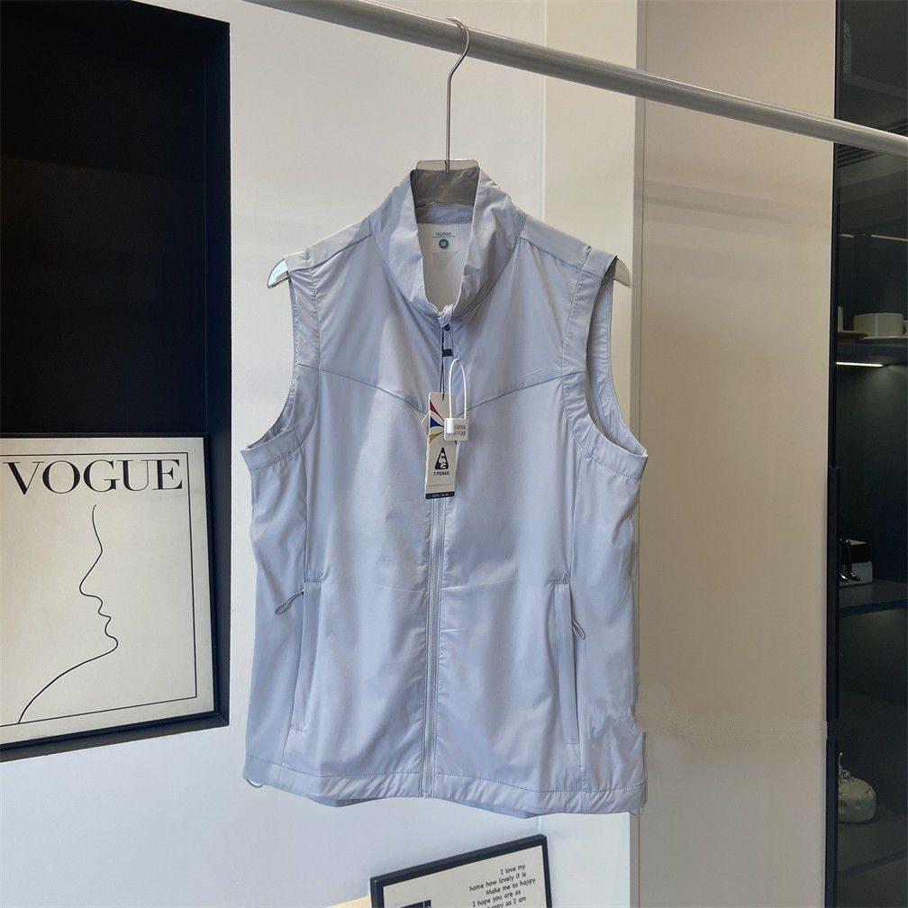 Outdoor functional wind! Quick-drying, anti-splashing, light and thin vest, outer vest with vest, sunscreen vest jacket, summer