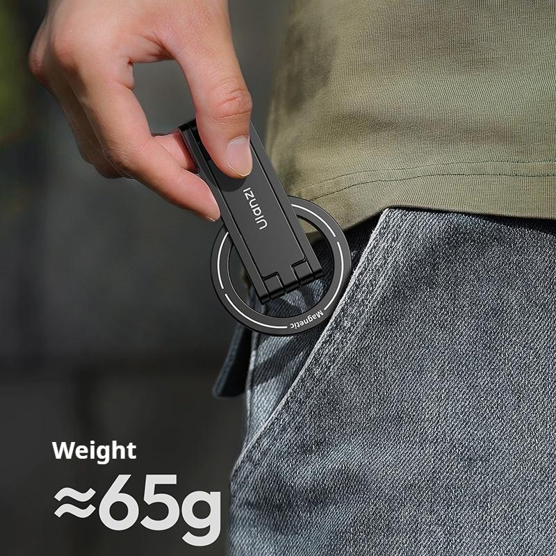 Pocket Magnetic Phone Tripod, Portable Photography Stand for iPhone, Magsafe Desktop Support, Android Universal Handheld Selfie Stick