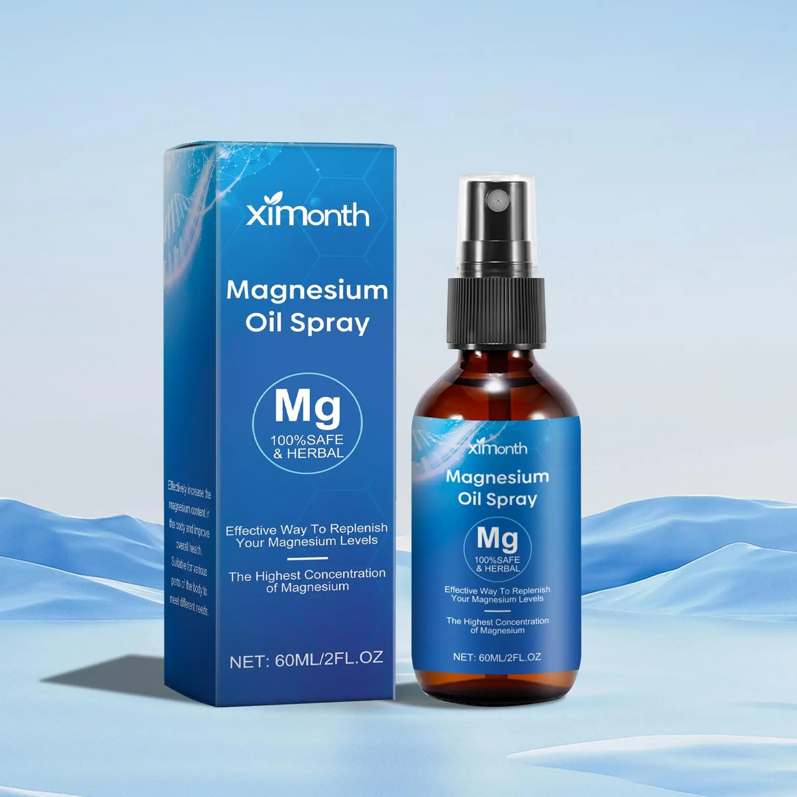 Magnesium Oil Spray, 1 Box/3 Boxes Magnesium Oil Replenishment Spray, Night Sleep Aid Spray, Body Massage Oil for Adults, Personal Care Product, Cosmetic, Body Oils