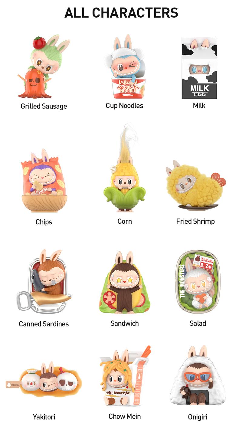 POP MART THE MONSTERS Wacky Mart Series Figures, Blind Box, Mystery Box