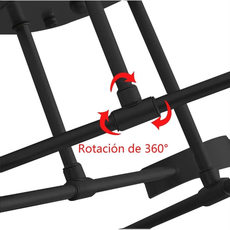 Creative 6-Light LED Ceiling Light, Modern Farmhouse Chandelier, Ideal for Kitchen, Bedroom, Hallway, Home Decor