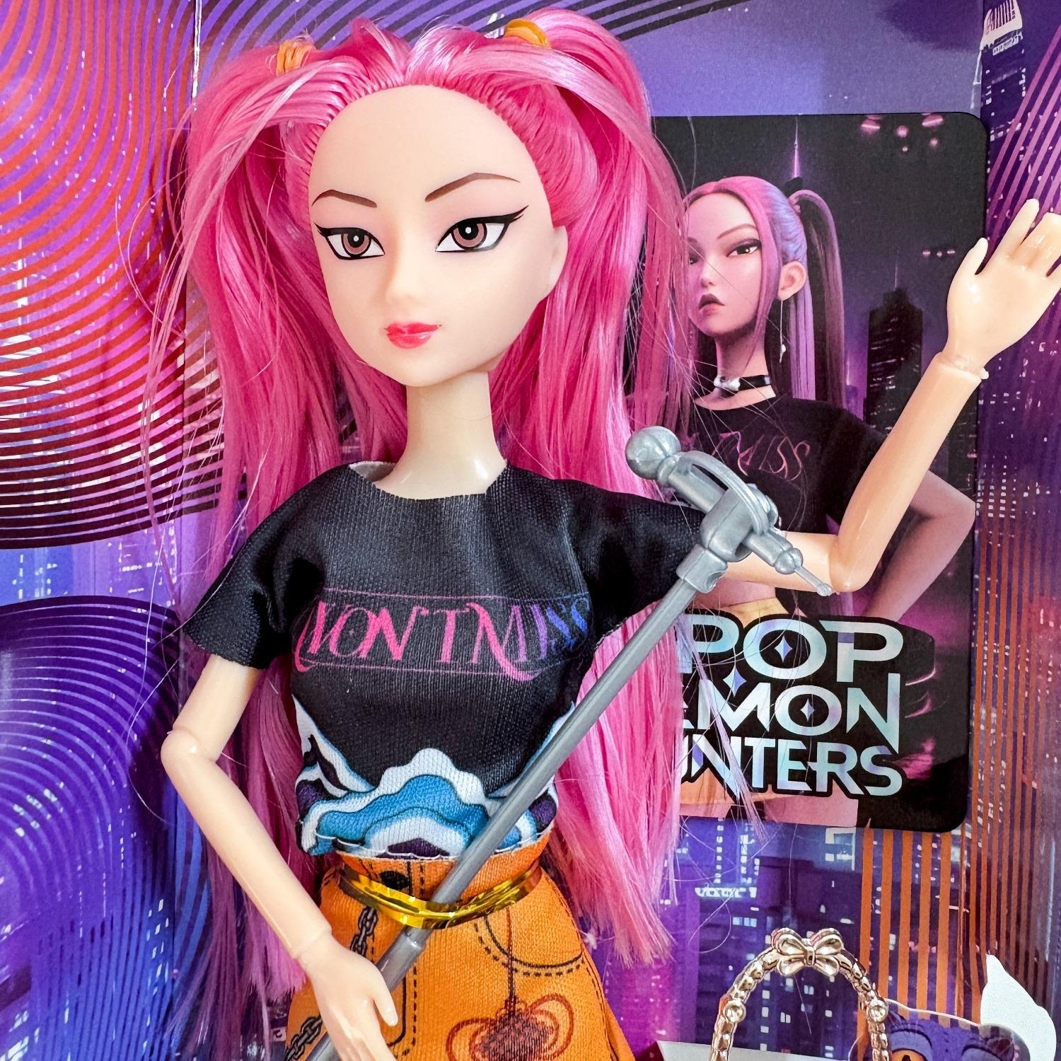 New K-pop girl group “Wawa Wawa Lumira Zoi” cross-border vinyl collectible figures