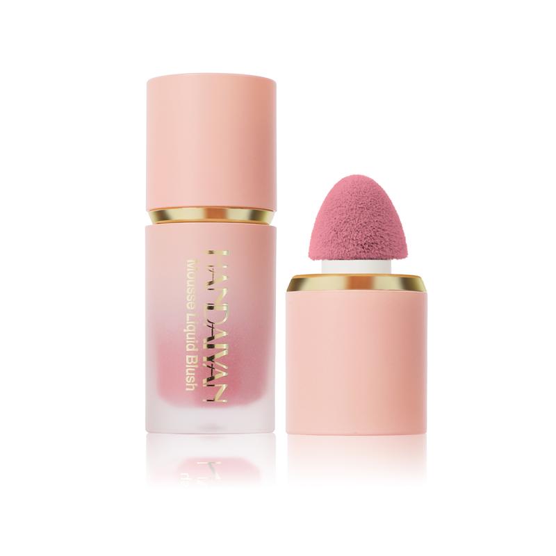 Long Lasting Matte Liquid Blush, 1 Count Natural Look Blush for Daily Makeup, Easy Applying Soft Color Lightweight Blush, Beauty & Personal Care Product, Makeup Products, Christmas Gift, Gentle