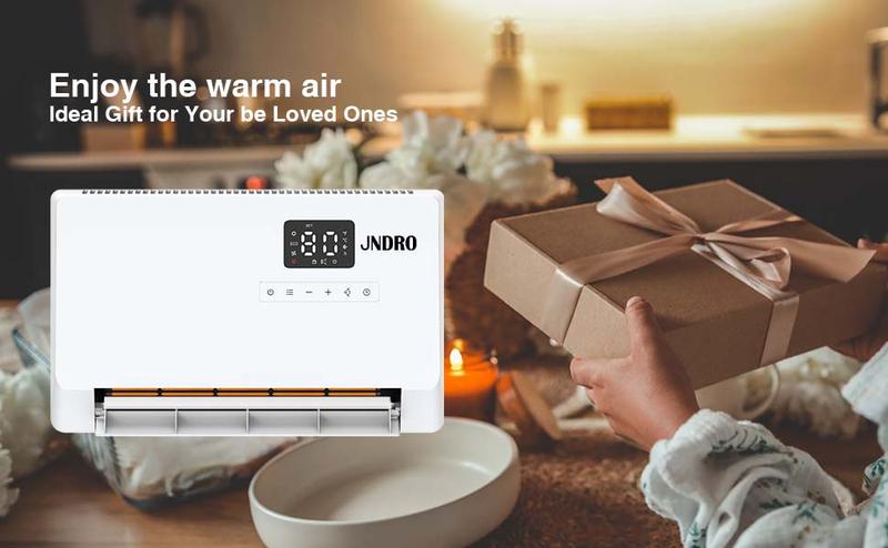 Smart Wall Heater, 1500W Fast Heating Electric Space Heater for Indoor Use, Wall Mounted Panel Heater with Oscillation Modes, 24-Hour Timer Overheat Protection for Bedroom, Bathroom, Office Smart Wall Heater, 1500W Fast Heating Electric Space Heater for Indoor Use, Wall Mounted Panel Heater with Oscillation Modes, 24-Hour Timer Overheat Protection for Bedroom, Bathroom, Office