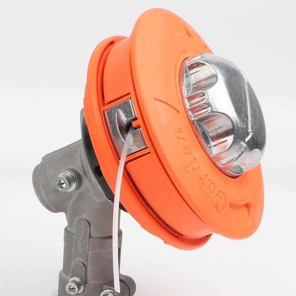 Alloy Universal Trimmer Head, Weed Eater Bump Feed Trimmer Line, Alloy Universal Twister Bump Feed Line Trimmer Head, Replacement Attachment Universal Fit for Brushcutter Lawnmover, Lawn Mower