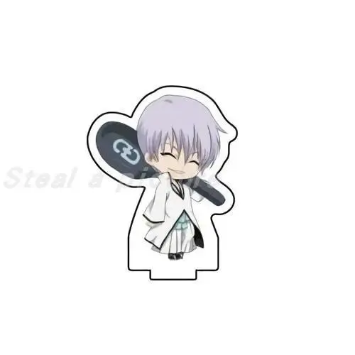 Anime Mini Action Figure Doll Ishida Uryuu Grimmjow Jeagerjaques Acrylic Stand Model Plate Cosplay Toy for Gift