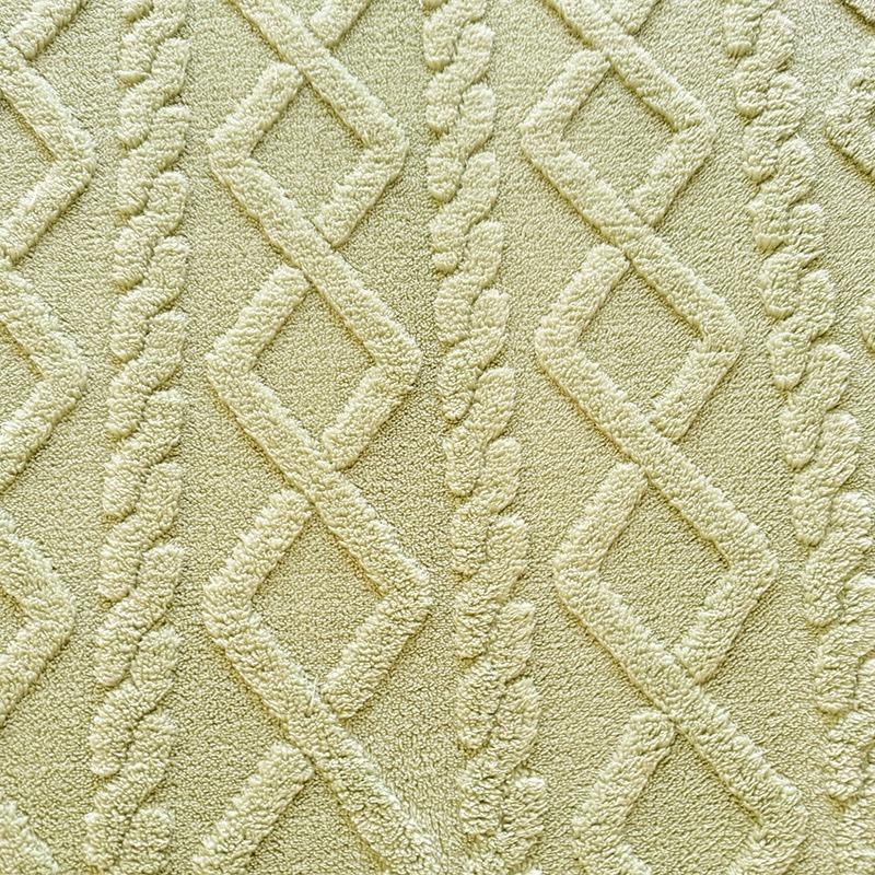 King Queen Size Diamond Pattern Bed Sheet Set, Soft Washable Fabric, Deep Pocket Design, Includes 1 Fitted Sheet and 2 Pillowcases #GLOBAL PICKS