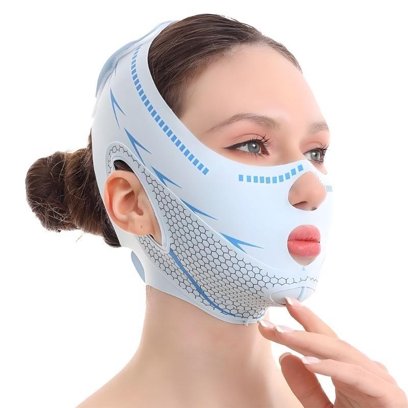Facial Lifting Bandage, Face Massage Mask, Tightening Face Mask, Slimming Face Shaper, Facial Sculpting Tool, Device