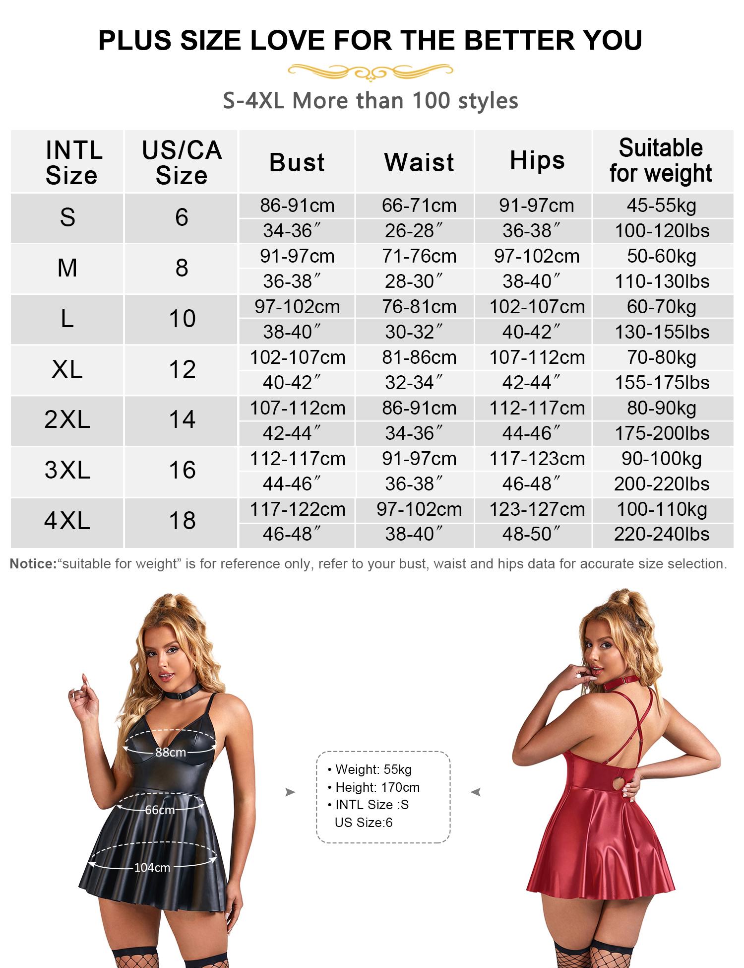 Women's Leather Lingerie Set Plus Size PU V Neck Backless Babydoll Chemise Mini Pajamas Dress Sleeveless Pleated Steampunk Clubwear Outfit Women Club & Night Out Dresses Nightdress for Christmas Gift Box Womenswear Traditional Casual Wear Women's Leather Lingerie Set Plus Size PU V Neck Backless Babydoll Chemise Mini Pajamas Dress Sleeveless Pleated Steampunk Clubwear Outfit Women Club & Night Out Dresses Nightdress for Christmas Gift Box Womenswear Traditional Casual Wear