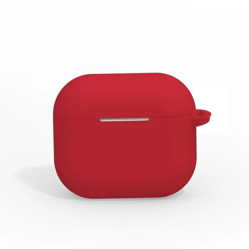 Simple Solid Color Soft Shell Protective Case Cover Suitable for AirPods Pro and (Second Generation)