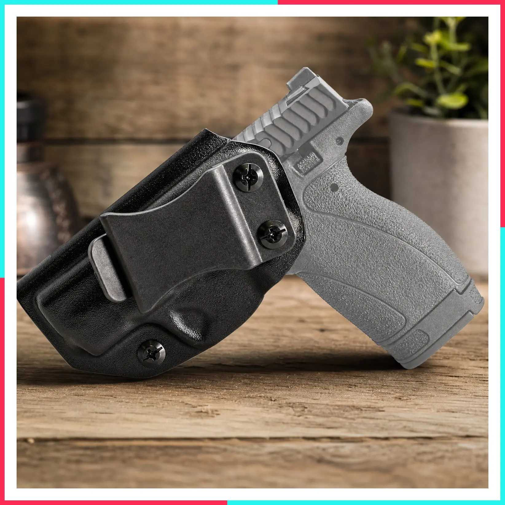 Base IWB Concealed Carry Holster - Veteran Owned, Made in USA - Fits