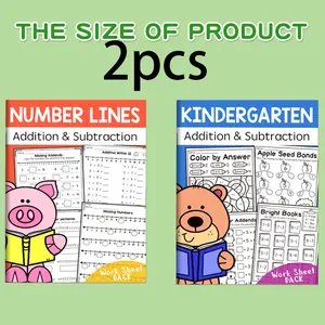 Addition and subtraction within 10/20 Formula table Workbook Addition and subtraction within 10 Practice oral arithmetic problems every day Number Lines Worksheet School Supplies