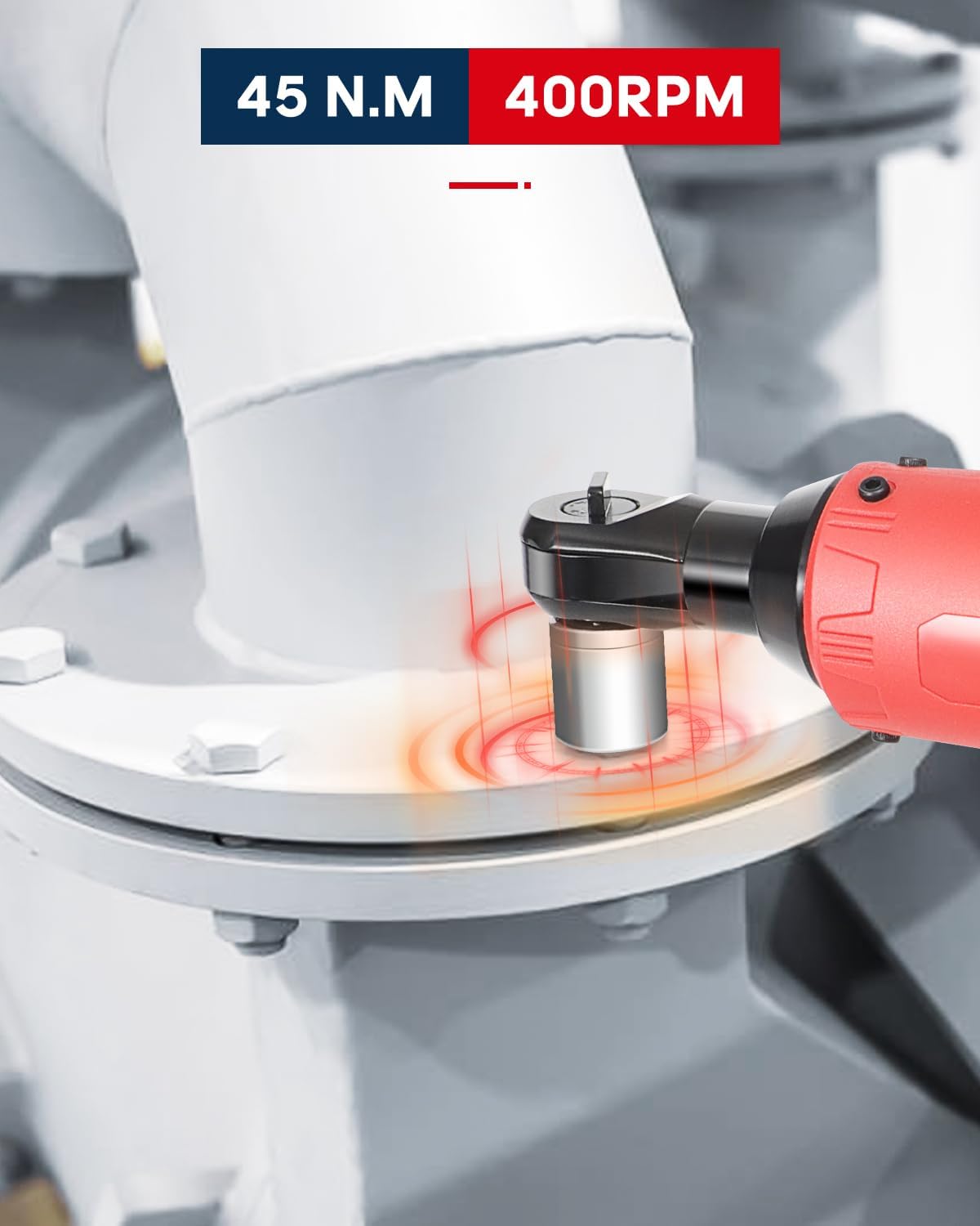 Cordless Ratchet Wrench 3/8 Electric Wrenches Set 45 N.m 400RPM Power With 2 Battery 12V 1300mAh Lithium-Ion, 2 Sockets (10mm 12mm) ,Led Lighting Tool Kit Tool Box Repair High Torque Impact Cordless Ratchet Wrench 3/8 Electric Wrenches Set 45 N.m 400RPM Power With 2 Battery 12V 1300mAh Lithium-Ion, 2 Sockets (10mm 12mm) ,Led Lighting Tool Kit Tool Box Repair High Torque Impact