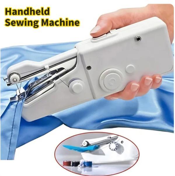Handheld Sewing Machine, Portable Mini Sewing Cordless Machine, DIY clothing-making tools with Sewing Kit & Storage Box, Small Manual and Electric Sewing Machines for Household Use, for Beginners, DIY, Home, Travel, Quick Clothing Repairs Easy to use Handheld Sewing Machine, Portable Mini Sewing Cordless Machine, DIY clothing-making tools with Sewing Kit & Storage Box, Small Manual and Electric Sewing Machines for Household Use, for Beginners, DIY, Home, Travel, Quick Clothing Repairs Easy to use