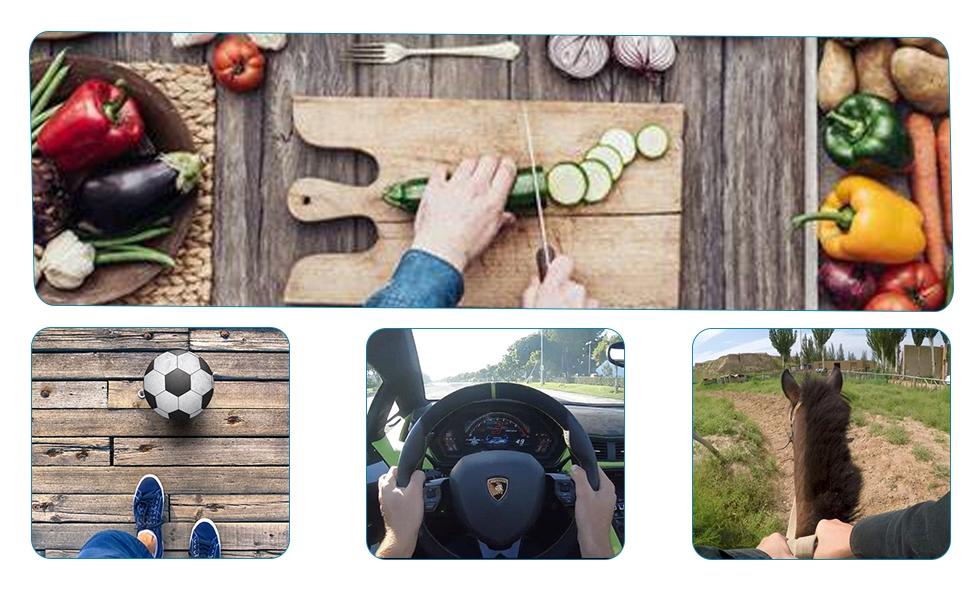 GoPro Adjustable Shoulder Strap Mount, 3-in-1 Chest/Waist Strap for Action Cameras, Compatible with GoPro, DJI, and Akaso; ideal for vlogging, drones, and the gym