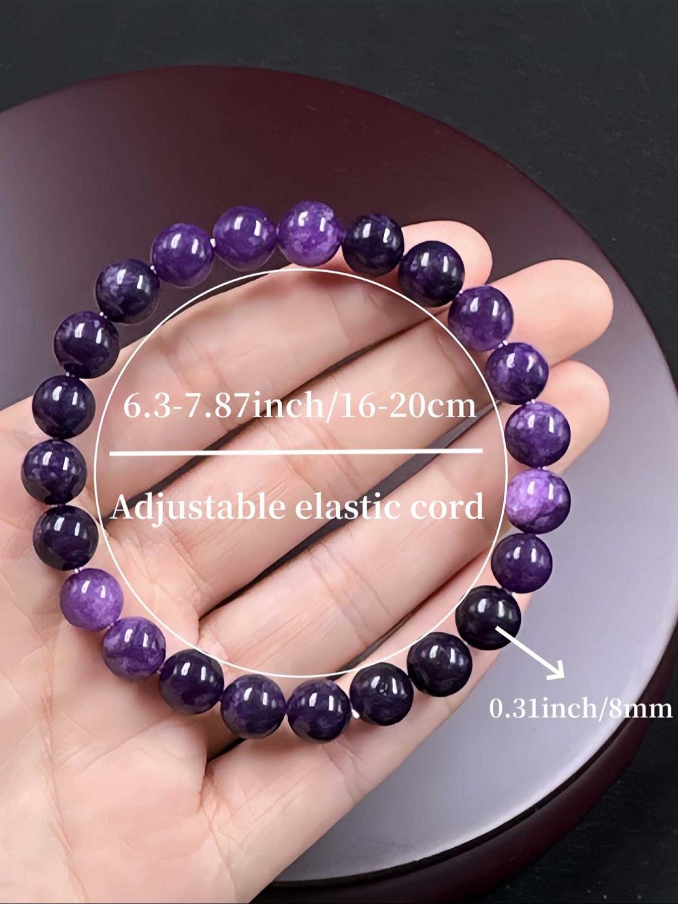 Natural Stone Garnet Bracelet for Women, Anxiety Relief Jewelry Gift, Relaxing Accessory for Friends