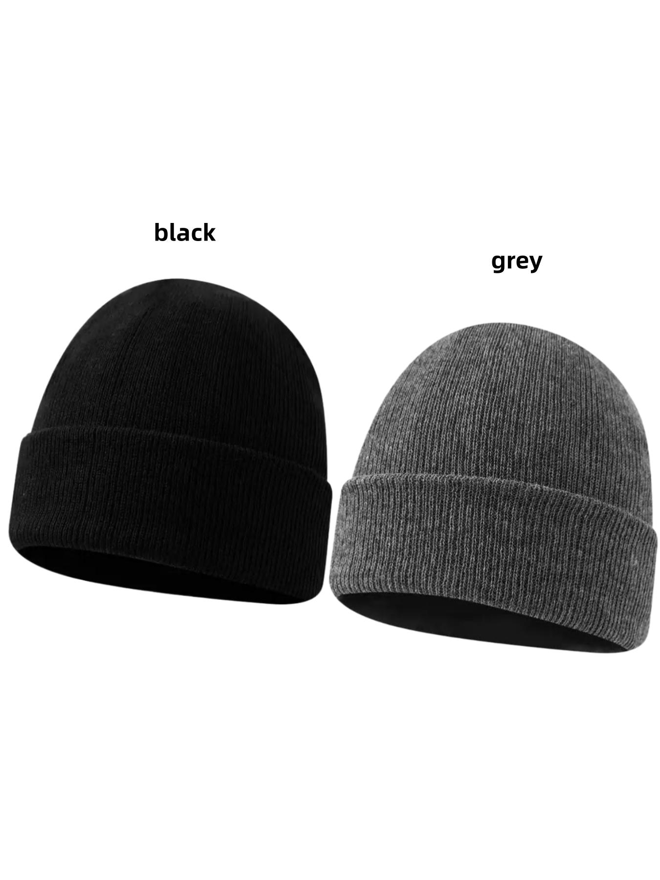 Unisex Knit Hats, Warm & Cozy Winter Accessory, Perfect for Outdoor Activities, Skiing, Casual Daily Wear, Knitted Winter Hat