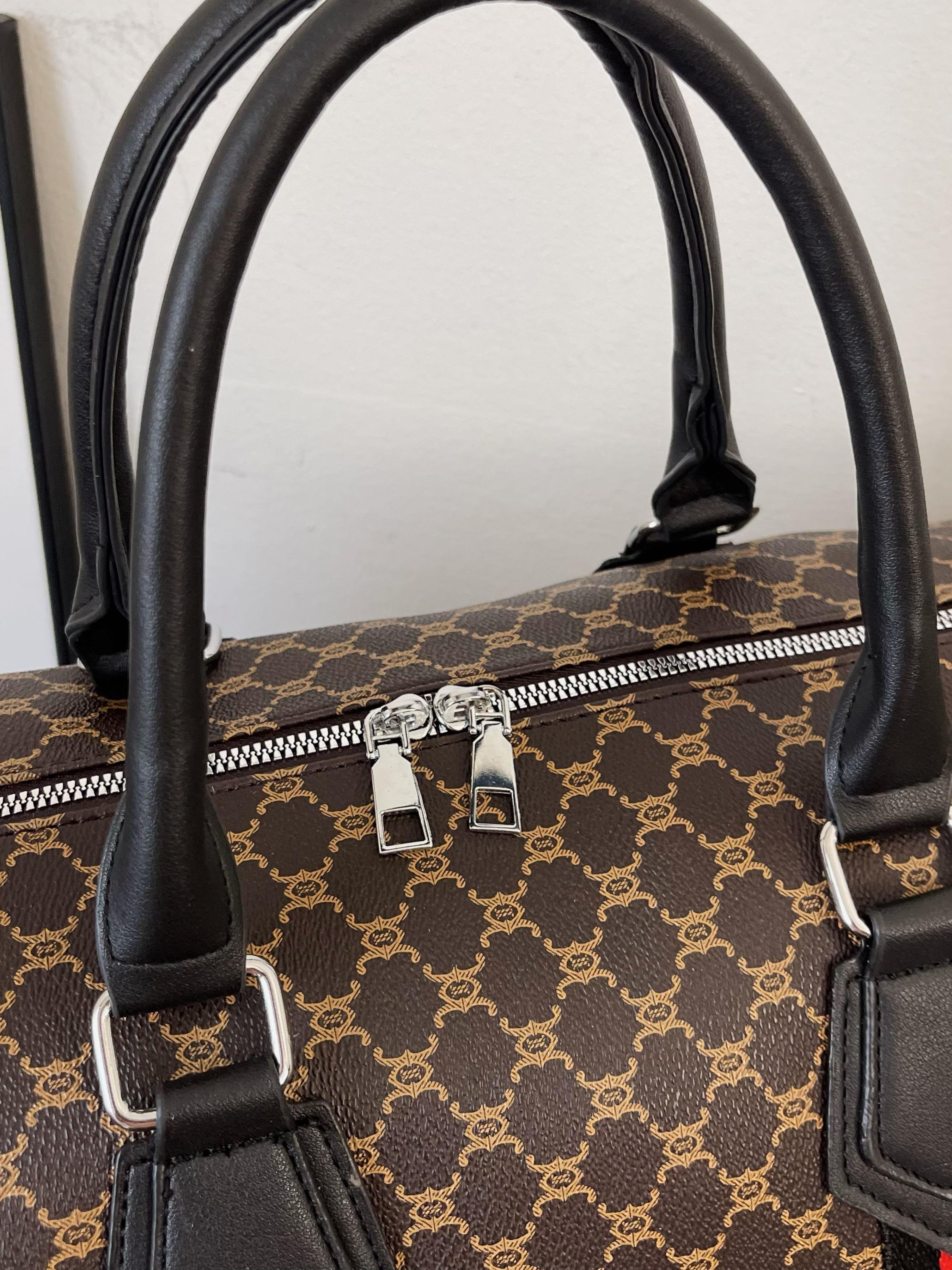 17.32x9.44x10.62 Inch Travel Tote Bag, Multi-Functional Commuter Handbag, Large Capacity Luggage Storage Bag, Lightweight Student Duffel Bag