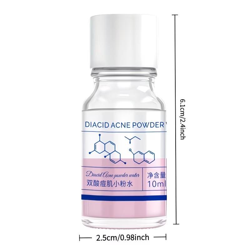 Pink Salicylic Acid Concentrate, Acne Treatment Serum, Hydrating Acne Remover, Contains Salicylic Acid, Lactic Acid, Glycerin, Dual-acid Dual-protection for Softening and Smoothing, Moisturizing and Oil-controlling, Unisex