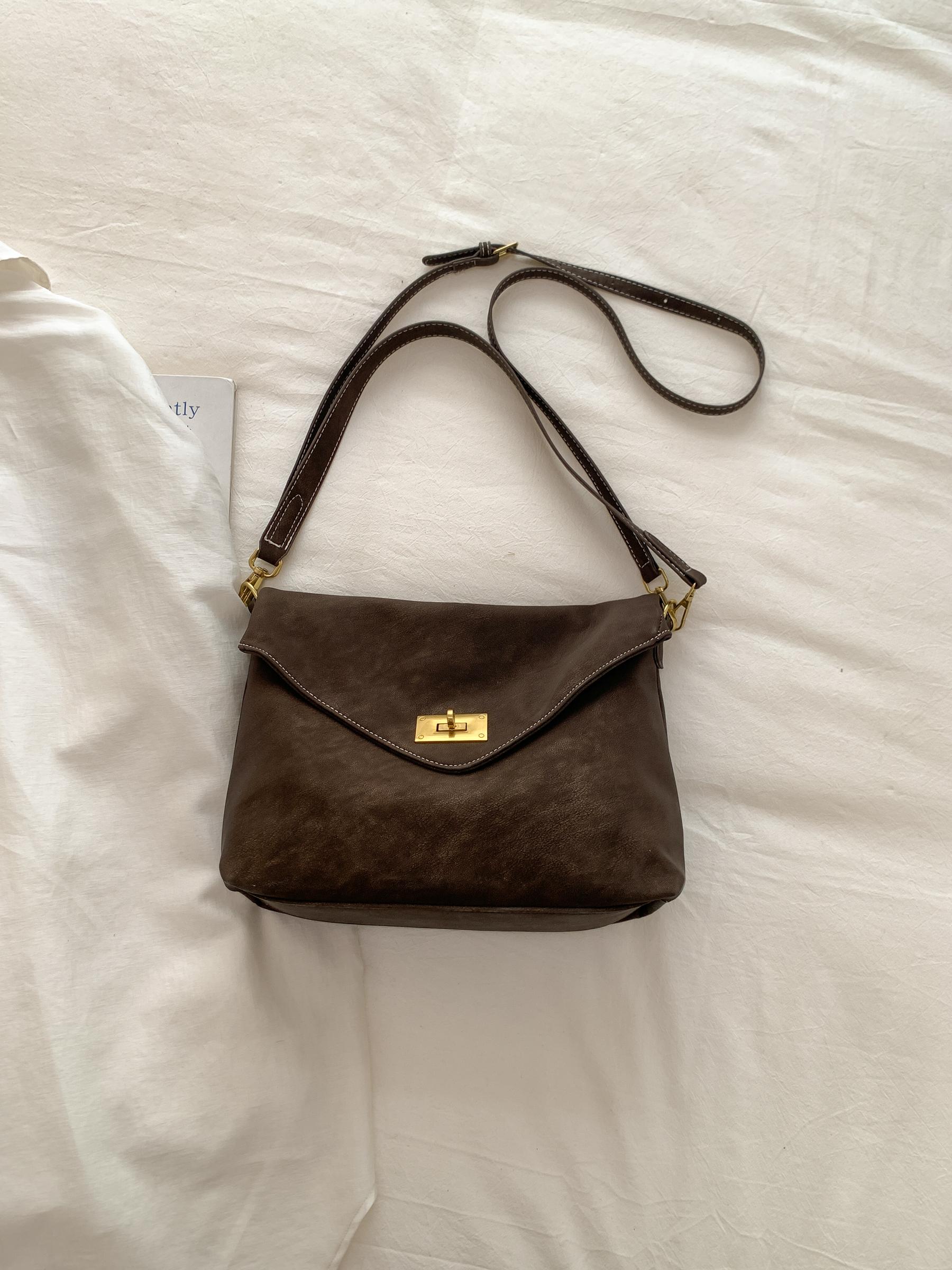 High-Value Retro Bag New Fashion Underarm Large Capacity Simple Casual Versatile Shoulder Bag for Women, Stylish and Trendy Design