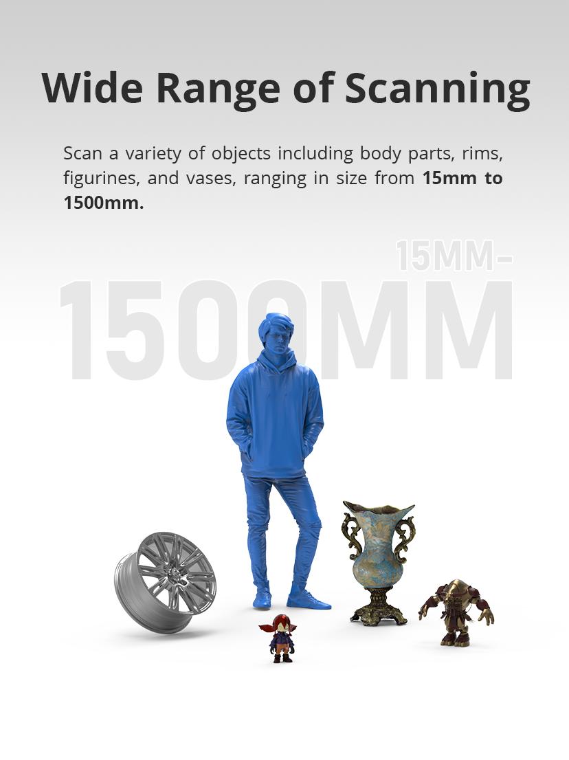 3DMakerpro Moose Lite 3D Scanner, AI Visual Tracking