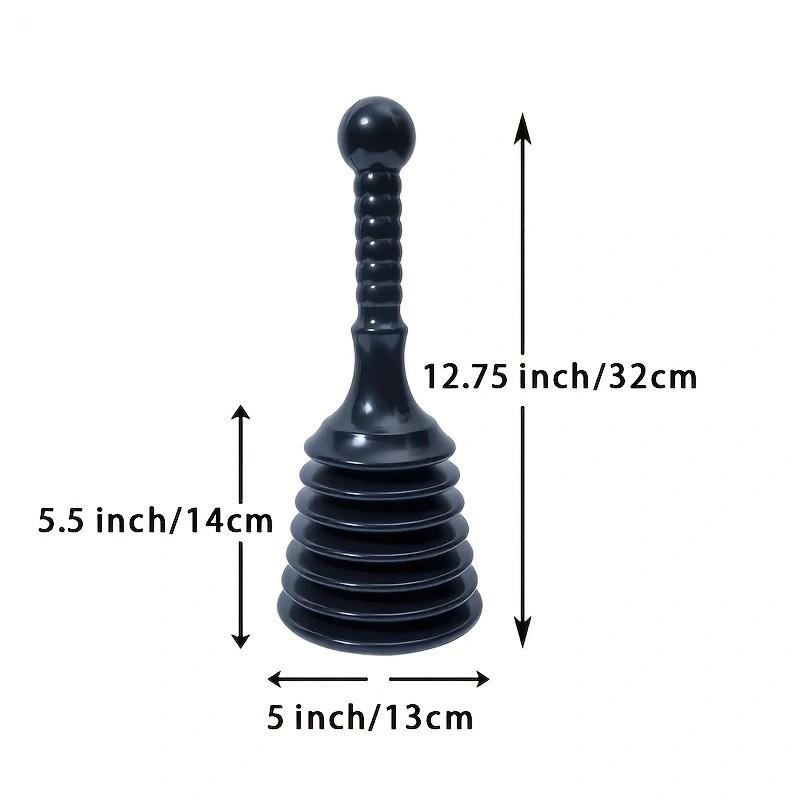 Compact Sturdy Drain Plug for Kitchen Bathroom Sinks Shower Bathtub, Large Expandable Plug for Commercial Residential Use, Unclogs Pipes Efficiently