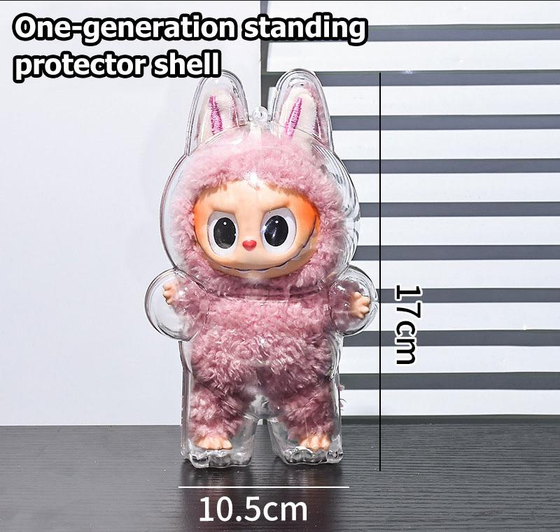 Protective Case for Labubu Have a Seat Series, Crystal Clear Display Box for The Monsters Figures, Dustproof & Scratch-Resistant Showcase (Doll Not Included) Protective Case for Labubu Have a Seat Series, Crystal Clear Display Box for The Monsters Figures, Dustproof & Scratch-Resistant Showcase (Doll Not Included)