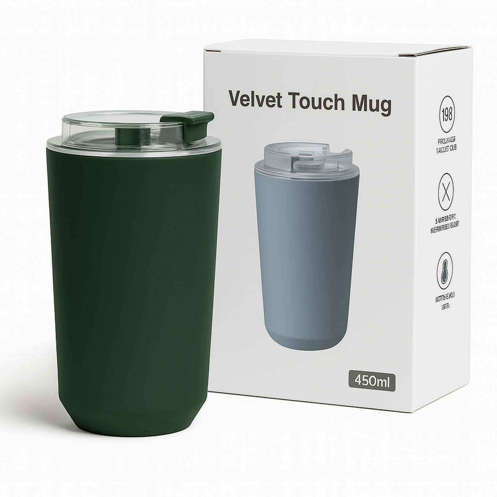 1Pc 15oz Double Wall Stainless Steel Vacuum Insulated Mug, Tumbler with Lid, Matte Finish Thermal Cup, Keep Hot 6H/Cold 12H, Compact Leak-Proof Insulated Cup for Coffee Tea, Great for Office/Commute/Travel/Home Use, Unique Gift, Minimalist Style