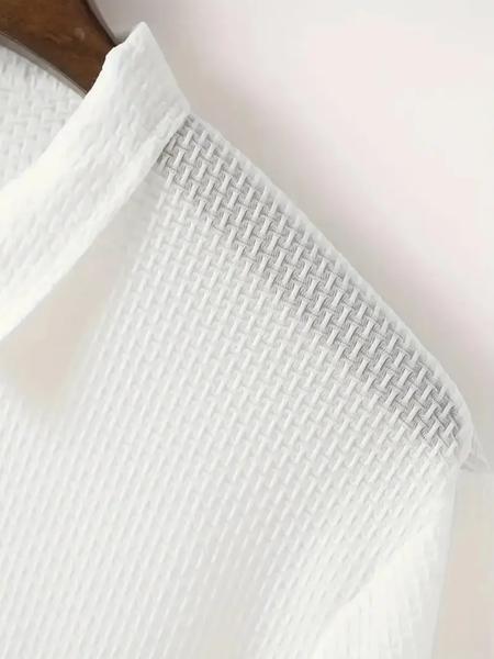 Men's Summer Polo Shirt, Casual Golf Polo Fitted Short Sleeve Design, New Jacquard Fabric, Available in Navy