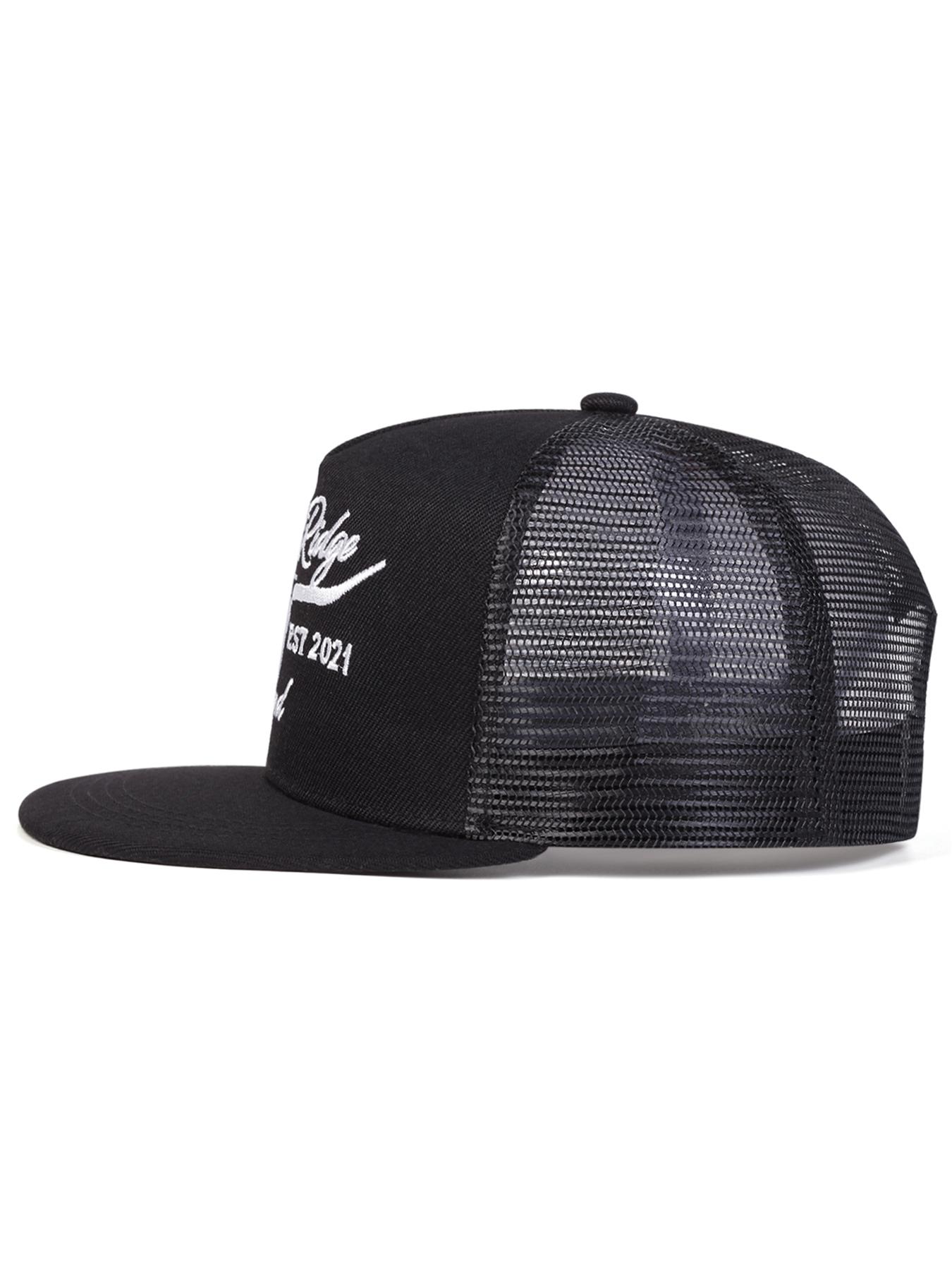 Unisex Cow Head Letter Mesh Baseball Cap, Adjustable Sun Protection Hat, Casual Fitted Design for Spring & Fall Travel Outdoor Use