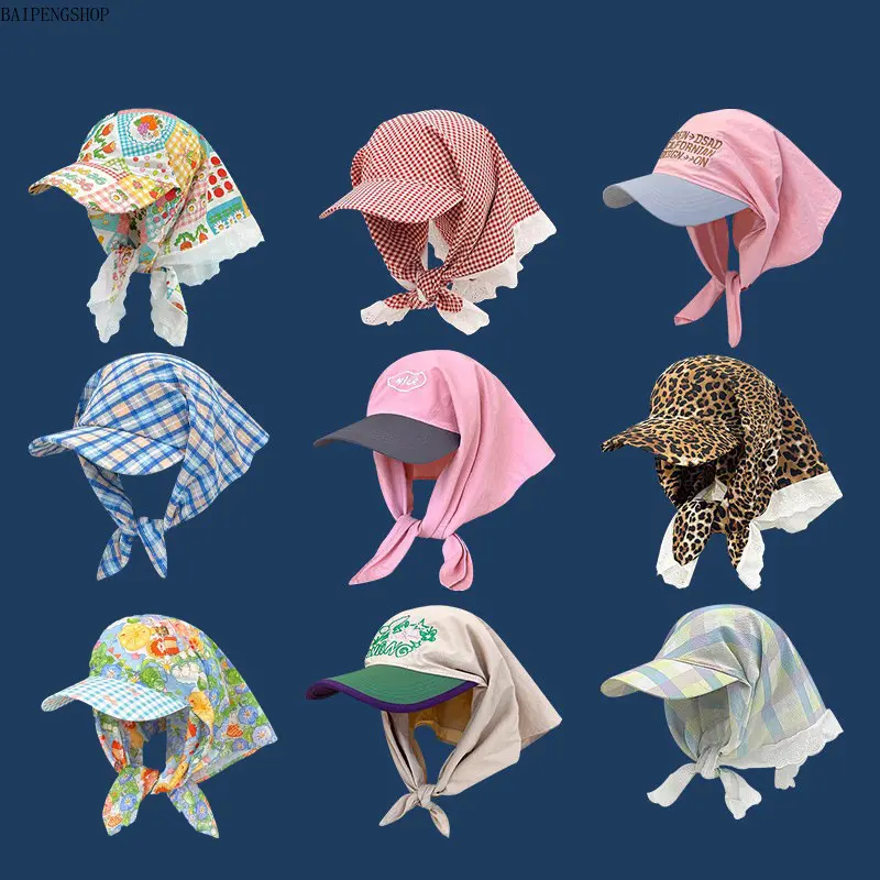 2026 Women's Geometric Pattern Fitted Baseball Cap, Spring Summer Casual Sun Protection Hat, Breathable Curved Brim Headwear, Stylish Fitted Design for Beach Vacation Outdoor Daily Wear