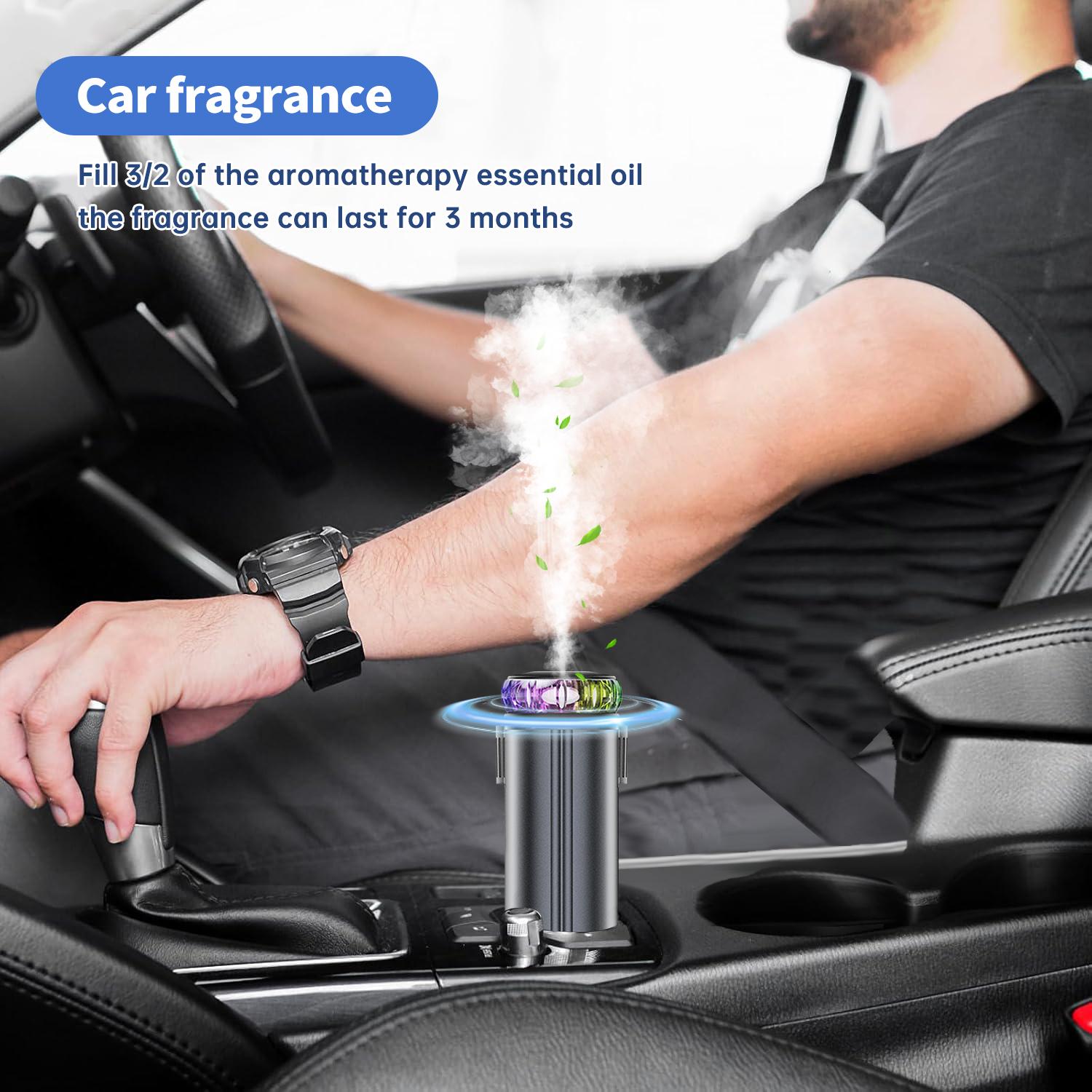 Aromatic Starlight In Car Roof Retractable Car Charger 5-in-1 Smart Car Charger Lightning Cable Fast Charging Adapter red light Car Air Freshener Starlight