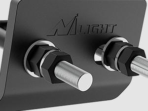 Nilight Trailer Hitch Tightener for 2 inch Trailer Hitches Anti Rattle Heavy Duty Steel with Rubber Anti-Rust Triple Protective Matte Black interior essential Boats dealsforyoudays