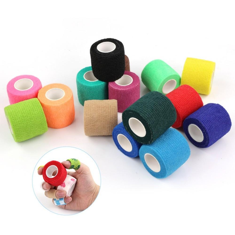 1pcs 5cm Wide 4.5m Long Finger Bandage, Self-Adhesive Elastic Breathable Sports Wrap, Athletic Support Tape for Active Use